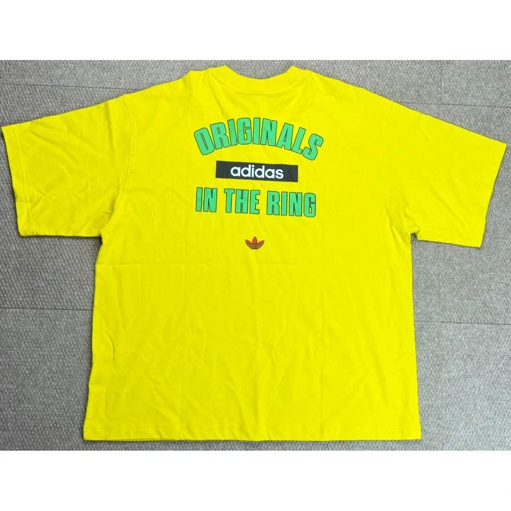 Adidas Men's‎ Originals In The Ring Short Sleeve Multicolored T-Shirt Size Large